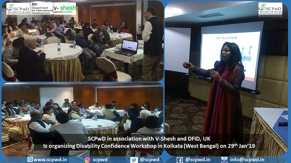 Disability Confidence Workshop in Kolkata - Jan'19
